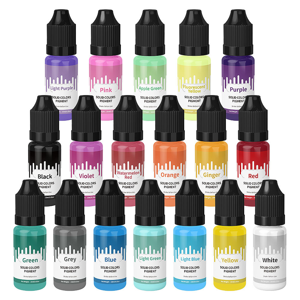 Resin Pigment Powder - Alat aksesori perhiasan cetakan Resin epoksi