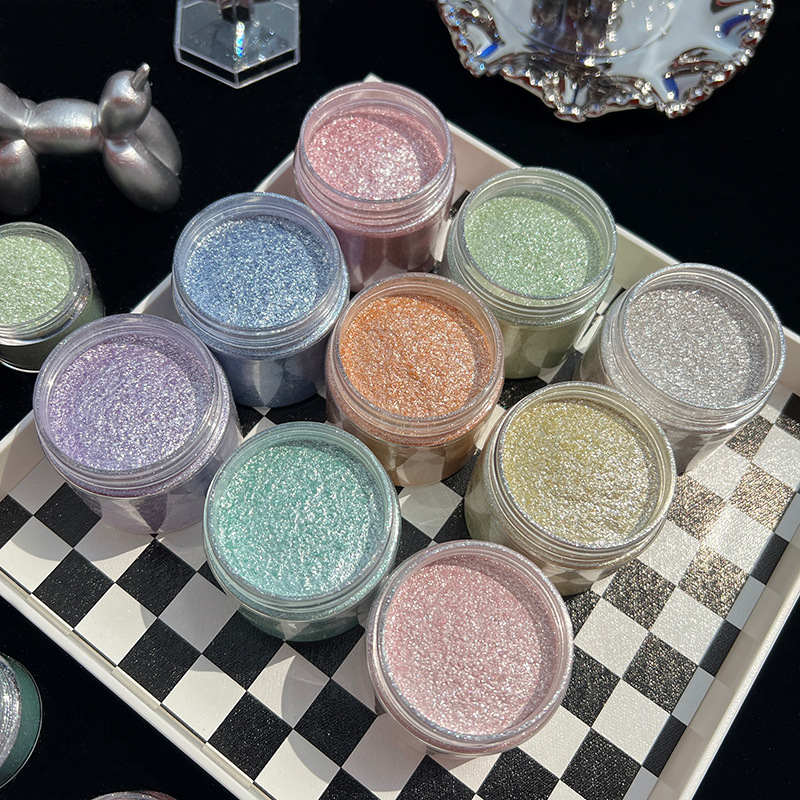 Resin Pigment Powder - Bubuk Mika Glitter Berlian Mermaid, Pigmen