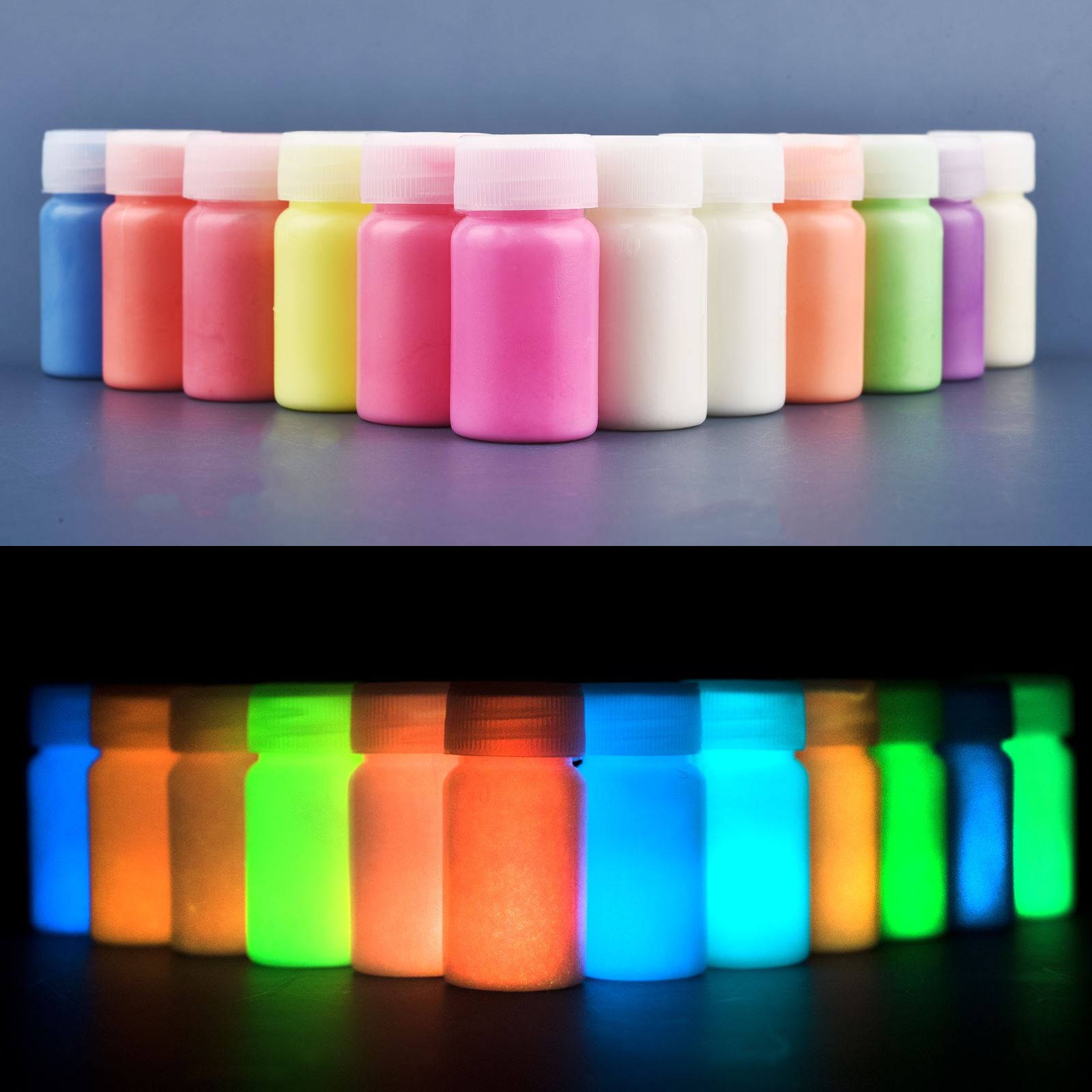 Resin Pigment Powder - 15G Bubuk Berkilau Bercahaya Pigmen Fosfor