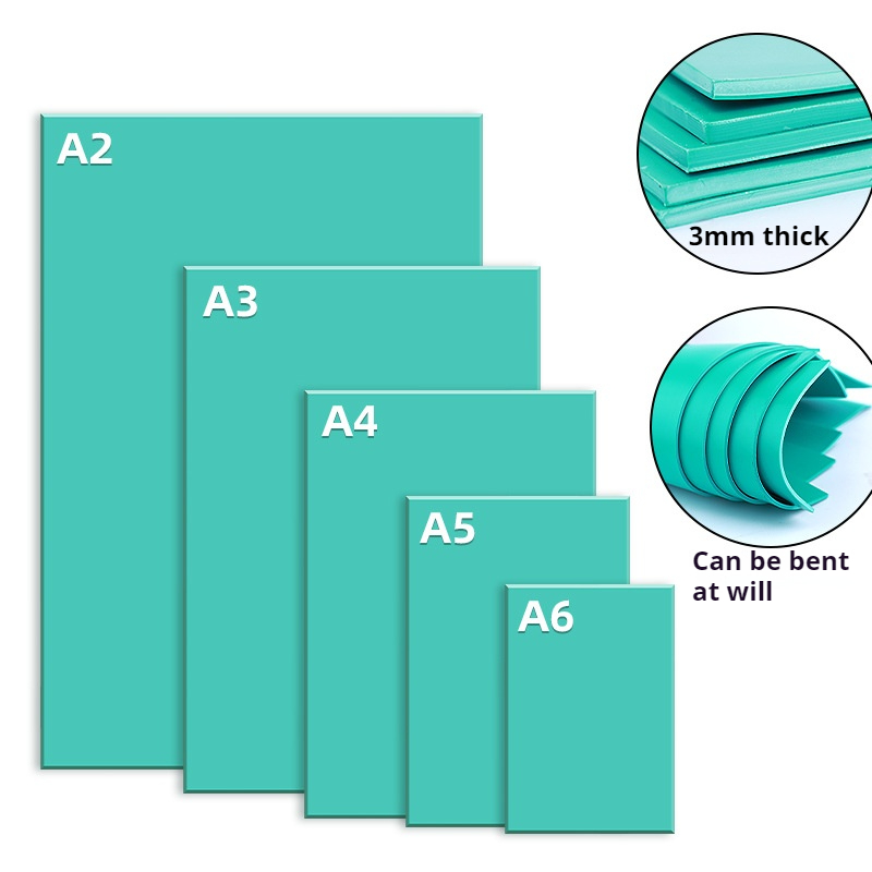 Lino Printing Block - Blok Karet Ukir A6/A5/A4/A3 untuk Cetak