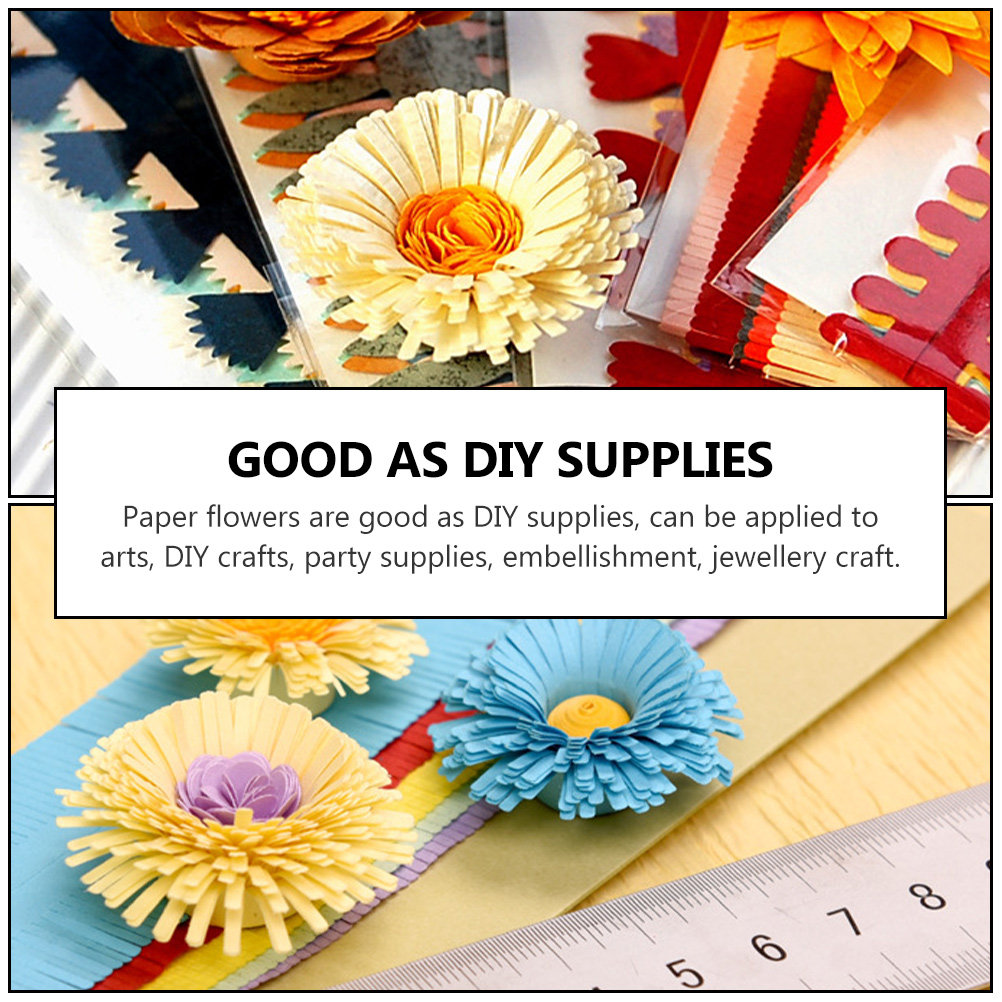 Art Quilling Craft - 60Pcs Set Kertas Quilling Strip Seni