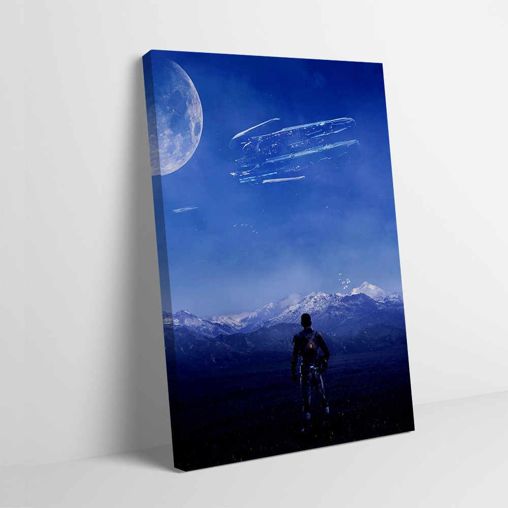 Art Craft Toys - Poster Mass Effect Andromeda Lukisan Kanvas