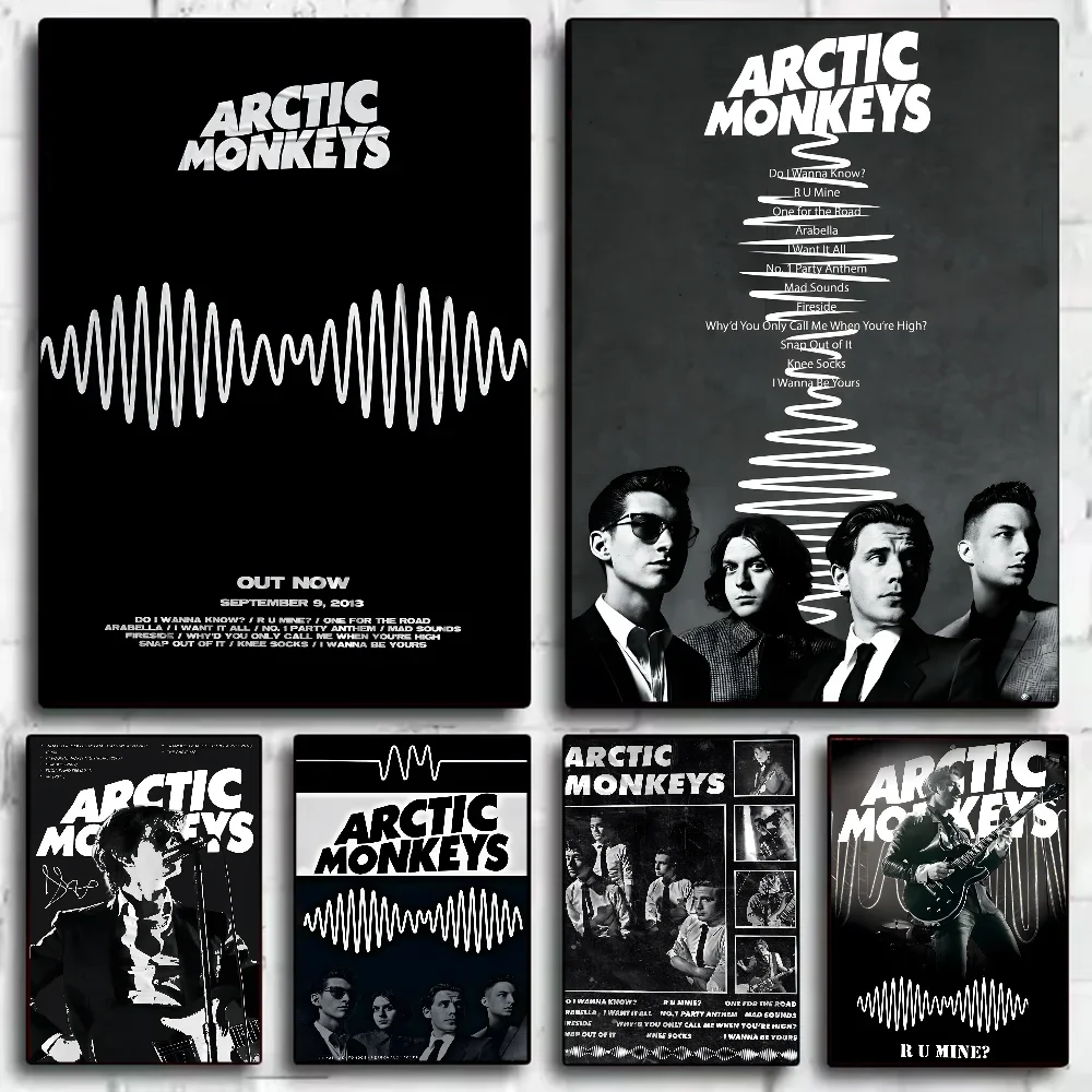 Art Craft Toys - Poster Sampul Musik Band Rock A-Arctic