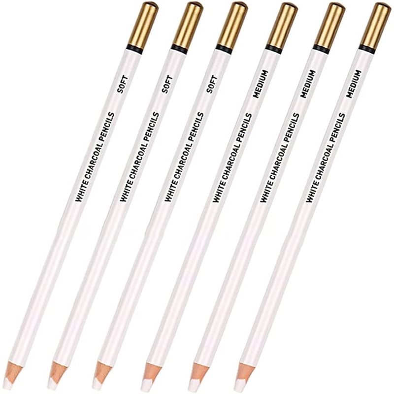 Sketching Charcoal Set - Set Pensil Arang Putih Premium Y50A