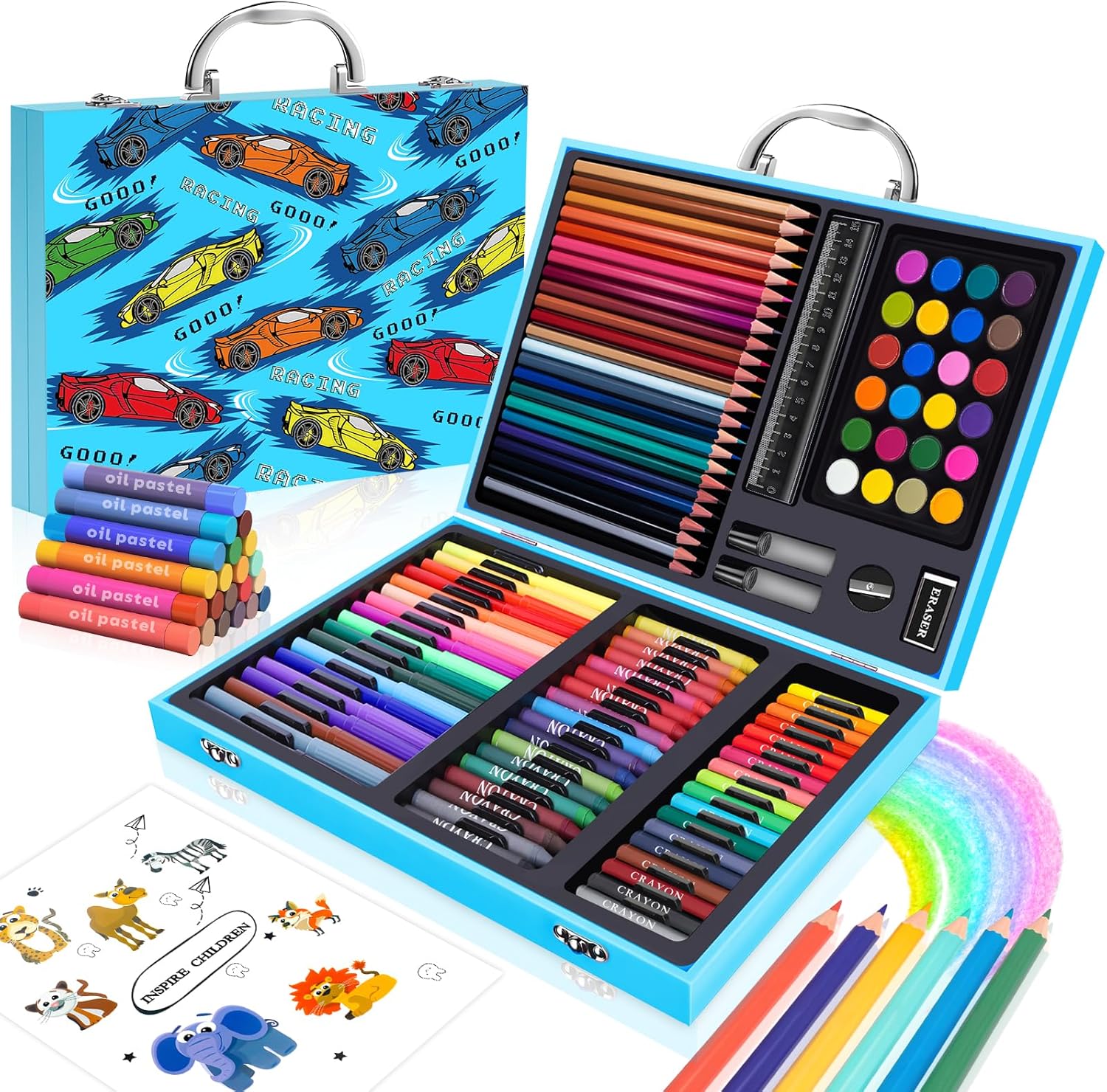 Illustration Marker Set - 110PCS Perlengkapan Seni & Kerajinan Set