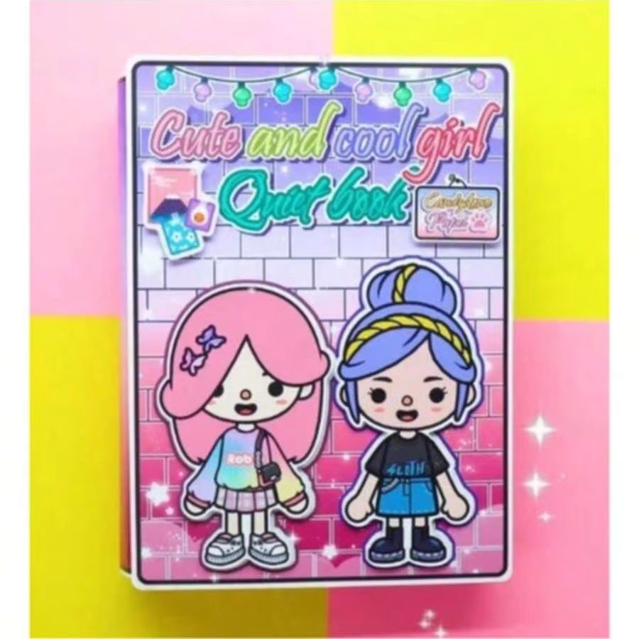 Art Craft 3 Year Old - Kit Kerajinan Stiker DIY Bertema Boneka