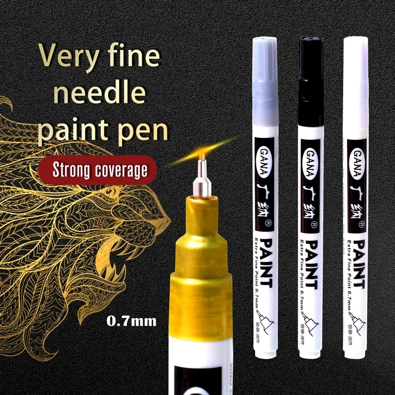 Illustration Marker Set - 4 Buah/Set Pena Spidol Cat Permanen