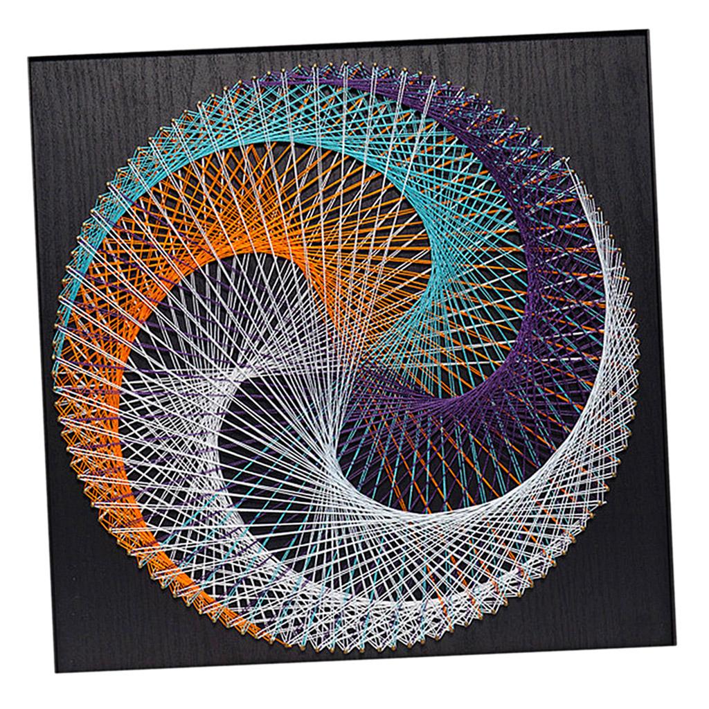 Art Craft Kits For Adults - Perlengkapan Seni String Art Kayu DIY