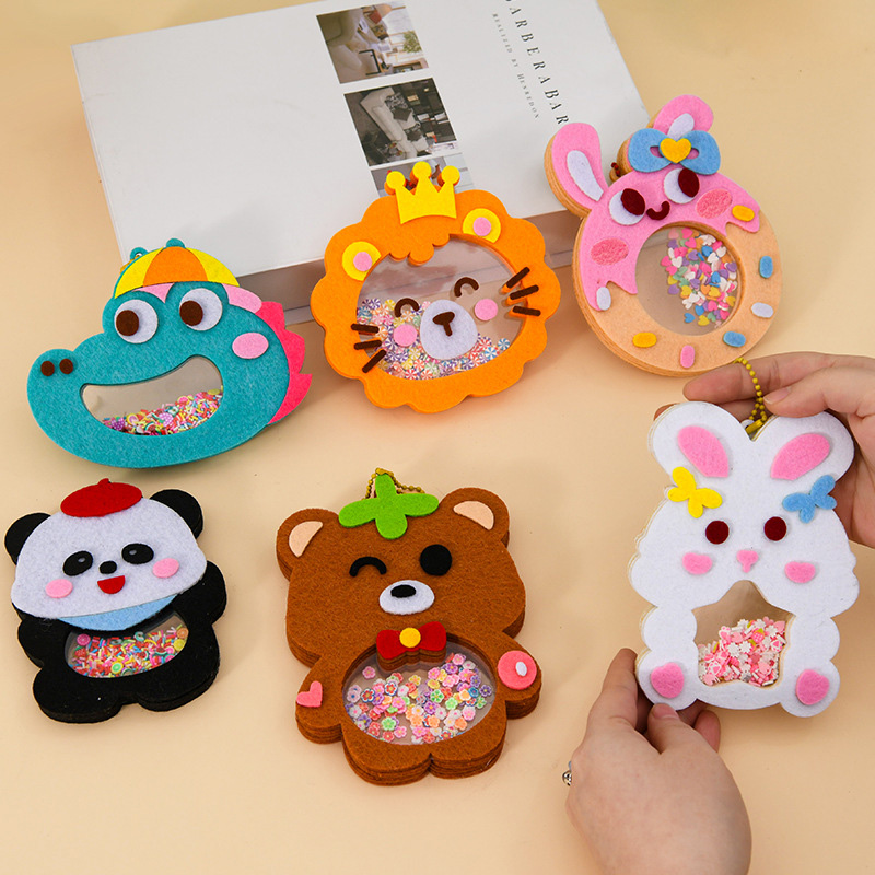 Art Craft 3 Year Old - Kit Kerajinan Seni Liontin Goyang Hewan