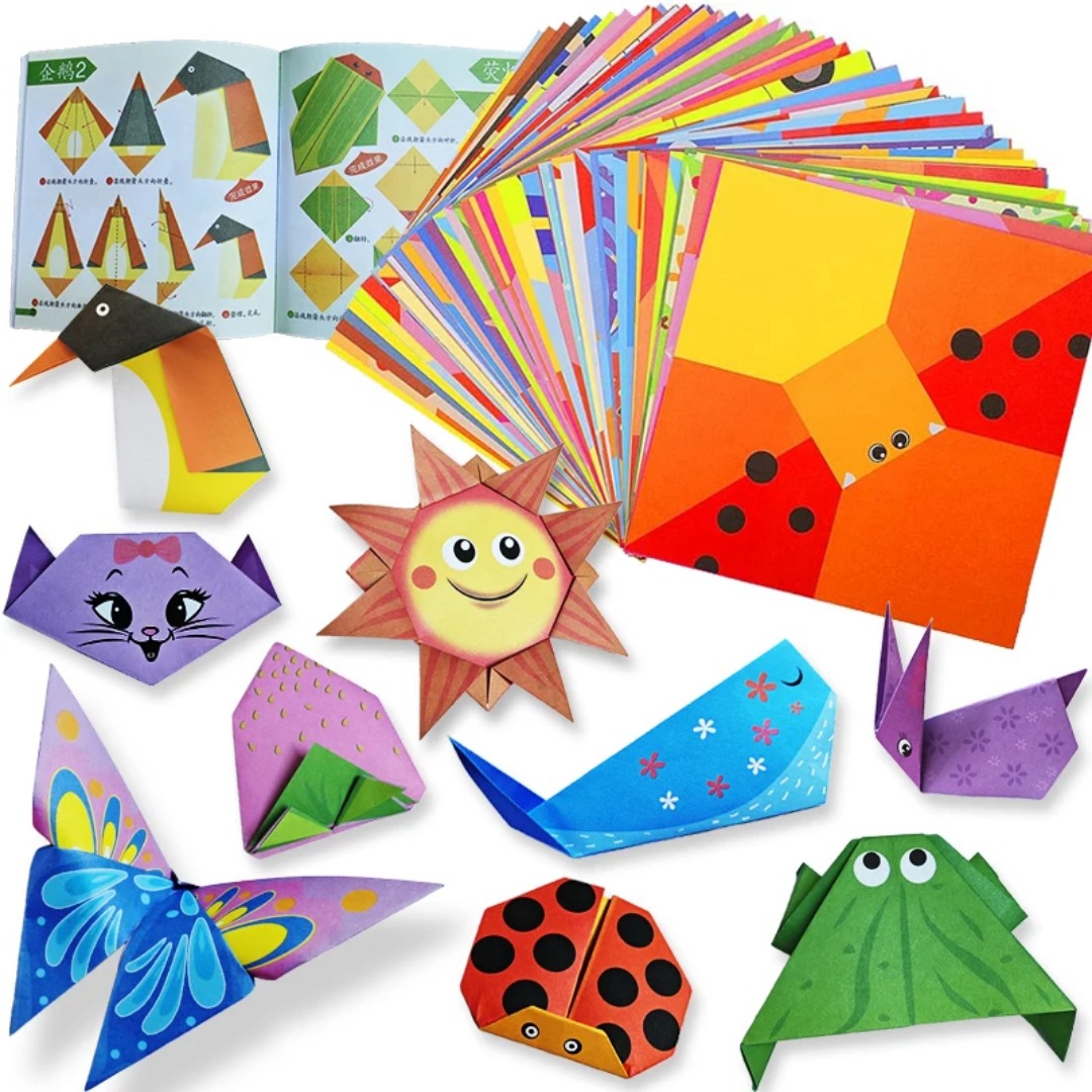 Art Craft 3 Year Old - Kit Origami Baru 30 Lembar Kertas
