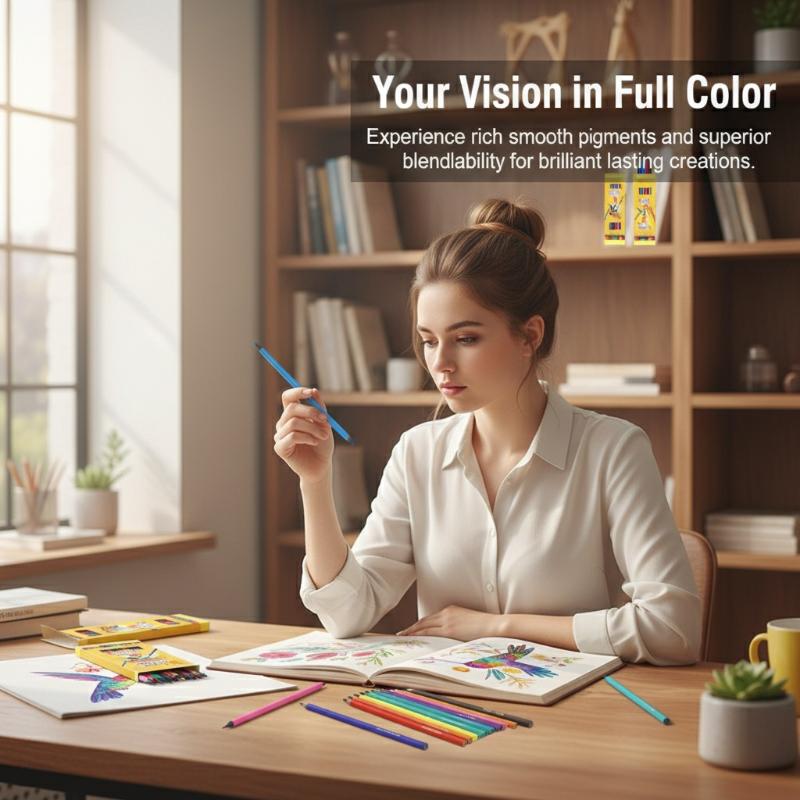 Colored Pencil Professional - 36 24 48 Warna Set Pensil