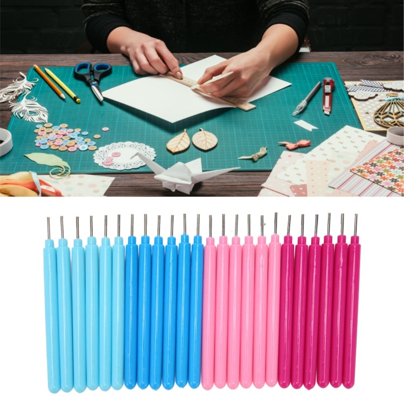 24 Buah Alat Quilling Kertas 4 - Art Quilling Craft ulasan dan harga