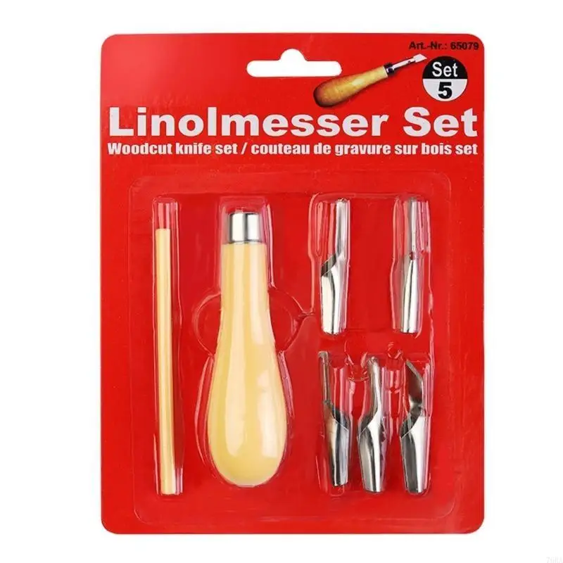 2 Set Lino Cutting Tool dengan - Lino Printing Block ulasan dan harga