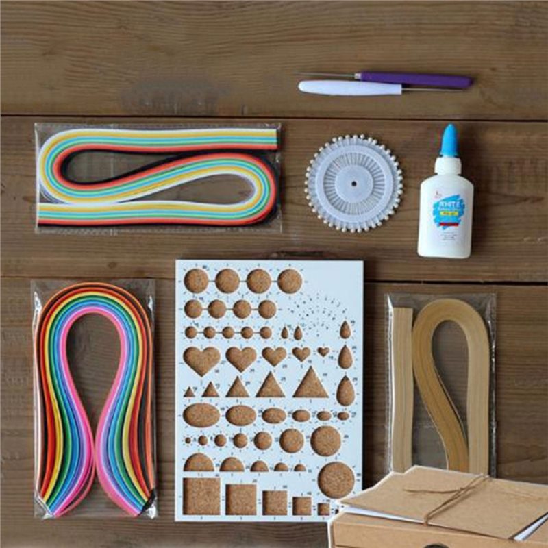 AB34-Untuk Pemula Quilling & P - Art Quilling Craft ulasan dan harga