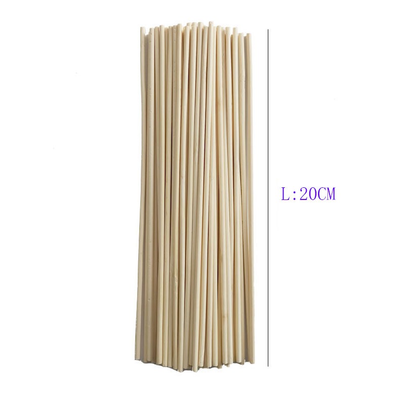 50 Buah Batang Dowel Bambu 20C - Art Craft Stick ulasan dan harga