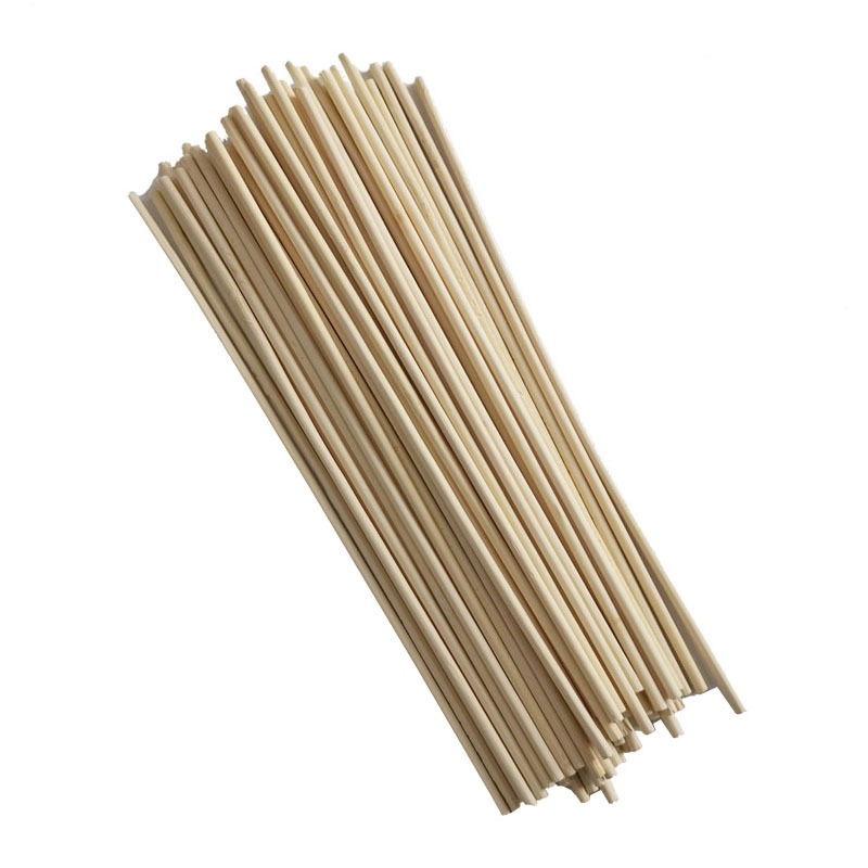 50 Buah Batang Dowel Bambu 20C - Art Craft Stick ulasan dan harga