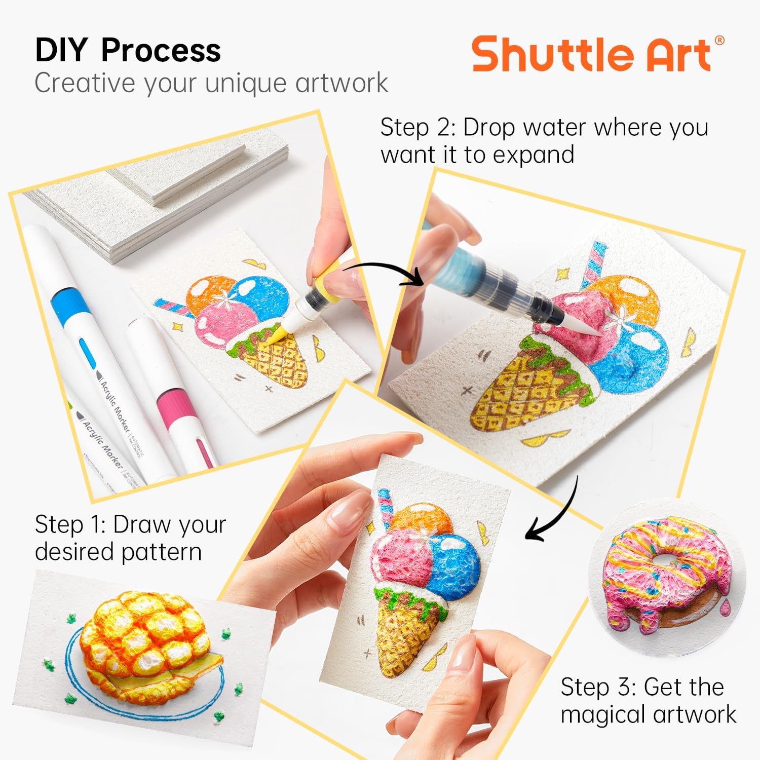 Set Kertas Lukisan Tekstur Bus - Art Craft Toys ulasan dan harga