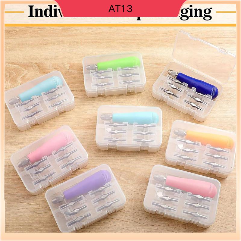 AT13 12 Pak Kit Pemotong Linol - Lino Printing Block ulasan dan harga