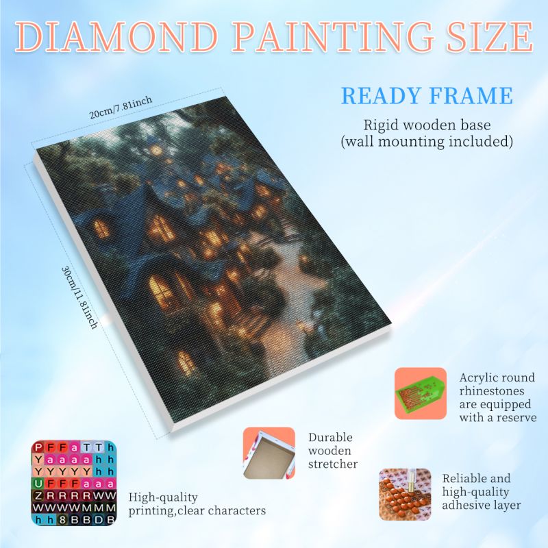 RUOPOTY Kit Lukisan Berlian 5d - Art Craft Kits For Adults ulasan dan harga