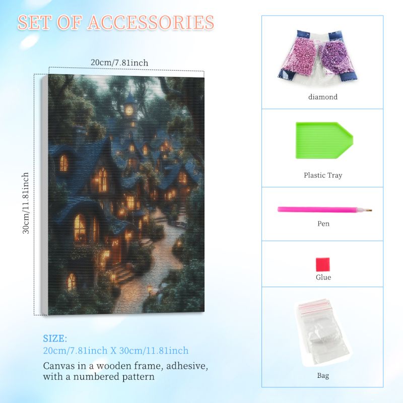 RUOPOTY Kit Lukisan Berlian 5d - Art Craft Kits For Adults ulasan dan harga
