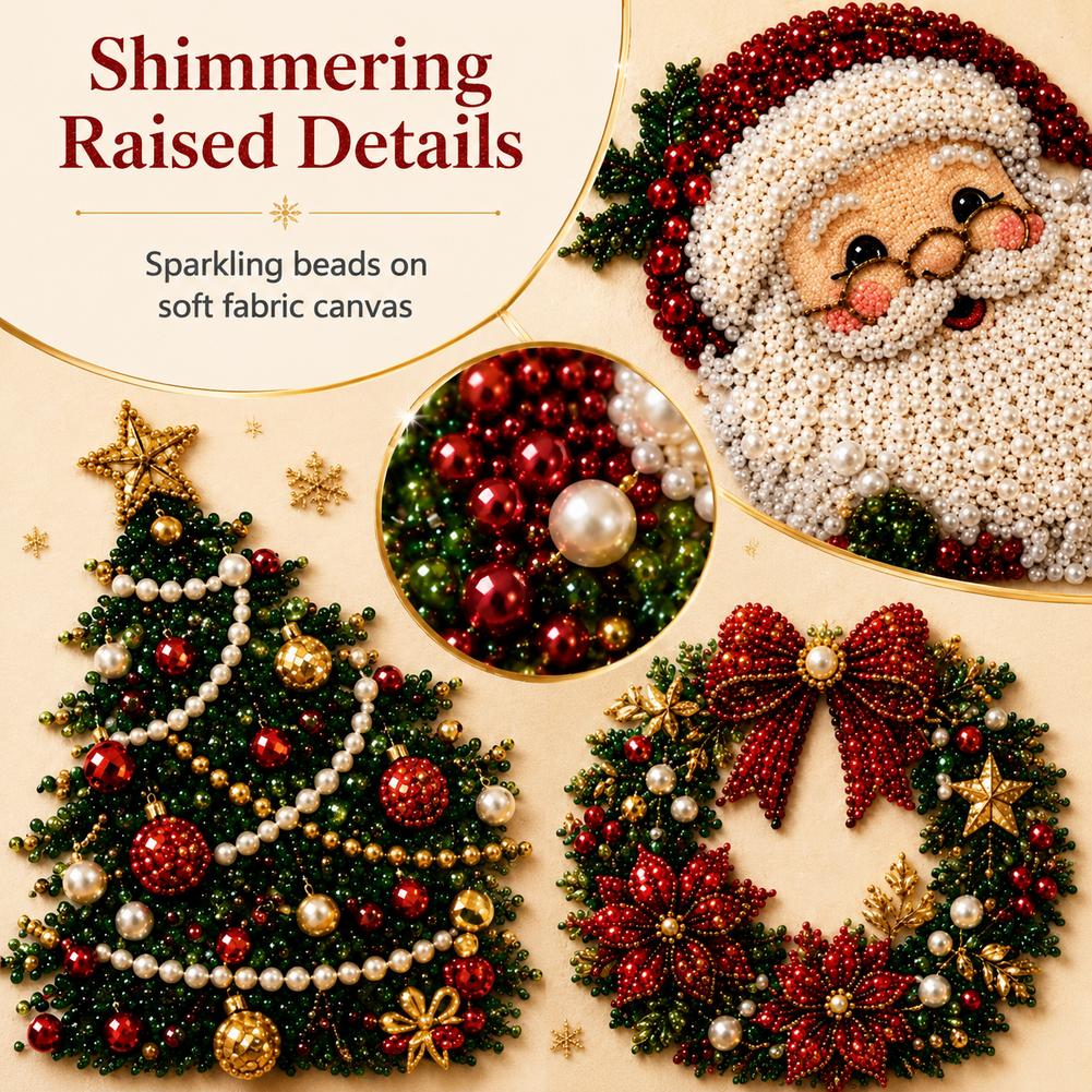 Kit Seni Mutiara Santa Claus N - Art Craft Kits For Adults ulasan dan harga