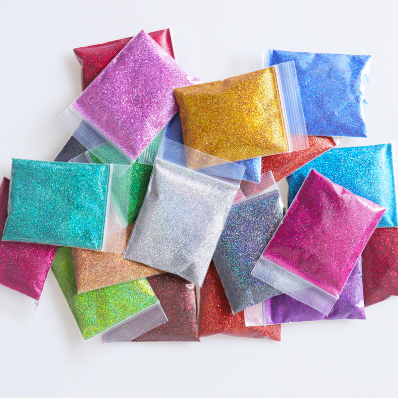 10g/Kantong Bubuk Glitter Holo - Resin Pigment Powder ulasan dan harga