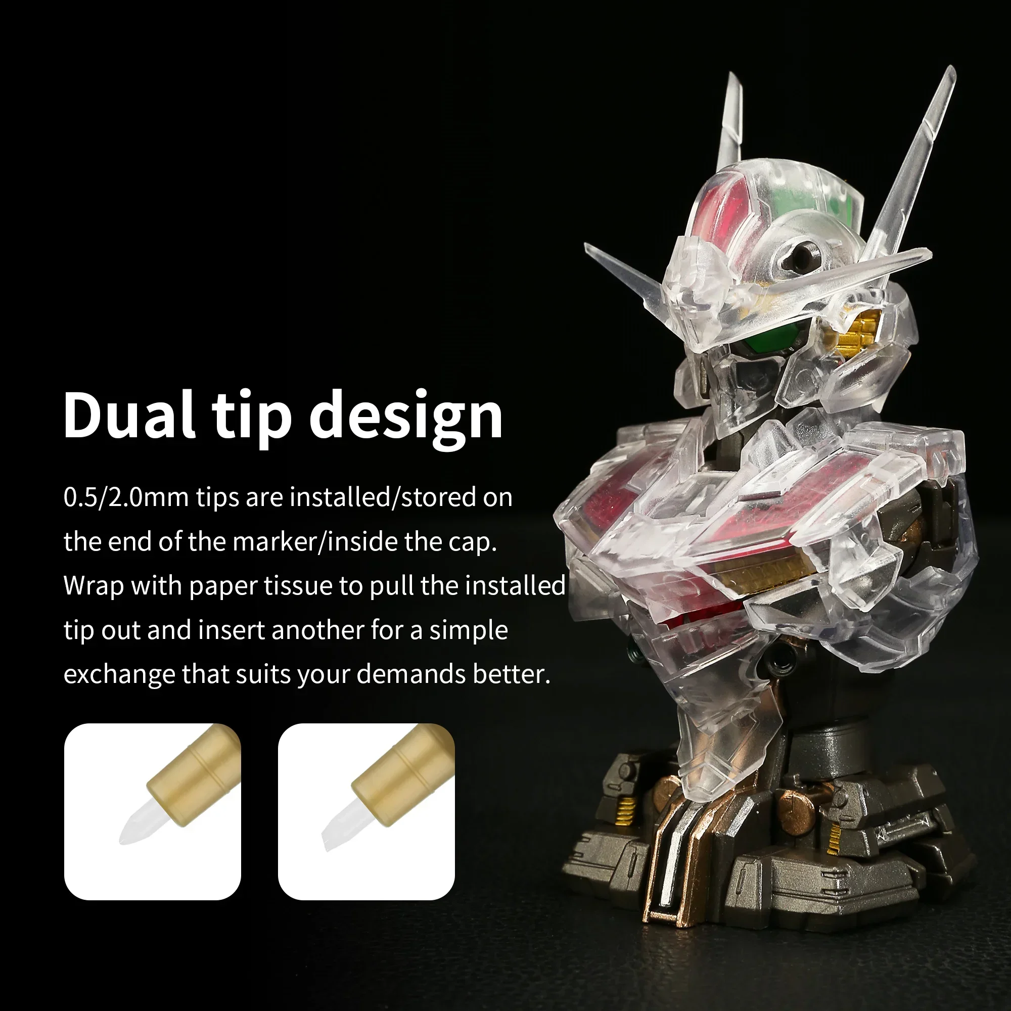DSPIAE MKA Pena Kuas Spidol Su - Illustration Marker Set ulasan dan harga