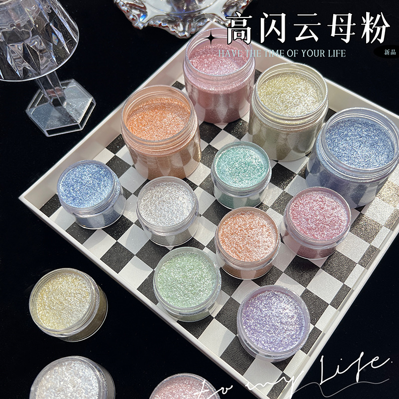 Bubuk Mika Glitter Berlian Mer - Resin Pigment Powder ulasan dan harga