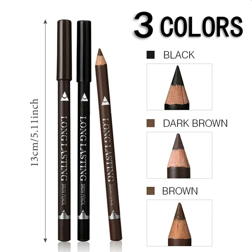 6/12 Buah Pensil Alis Mata Tah - Colored Pencil Professional ulasan dan harga