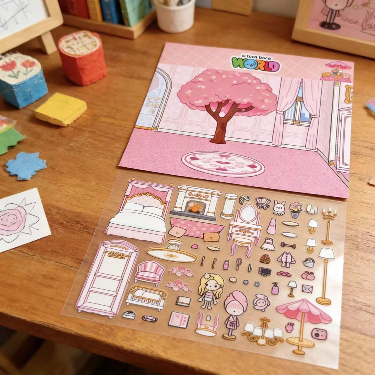 Kit Stiker Kerajinan DIY Kamar - Art Craft 3 Year Old ulasan dan harga