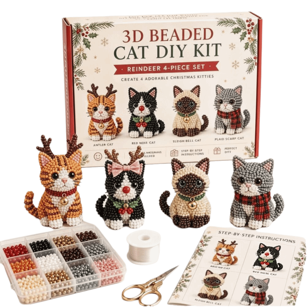 Kit Manik-Manik 3D Bentuk Hewa - Art Craft Rainbow ulasan dan harga