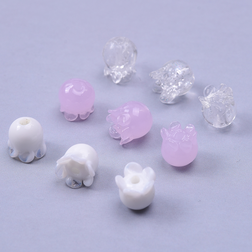 10 buah anting manik-manik ubu - Art Craft Jellyfish ulasan dan harga