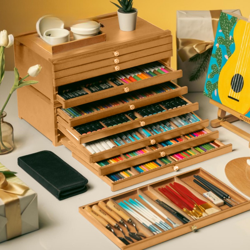 Laci Organizer Studio Seni Kot - Colored Pencil Professional ulasan dan harga