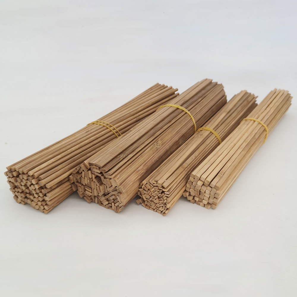 Tongkat kayu bambu multiukuran - Art Craft Stick ulasan dan harga