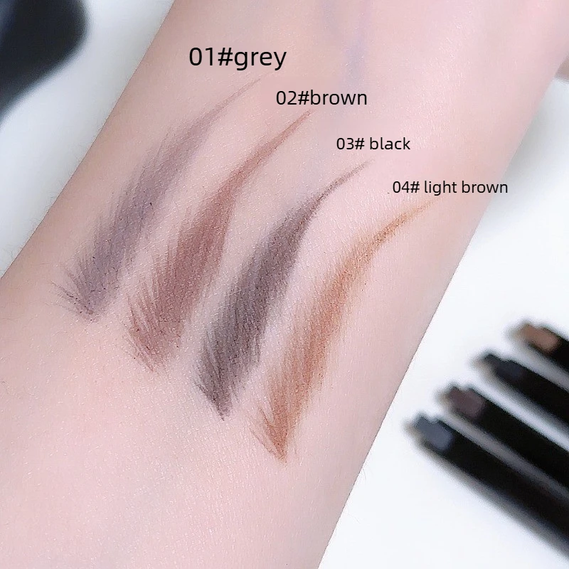Pensil Alis 2 Dalam 1 Kosmetik - Colored Pencil Professional ulasan dan harga