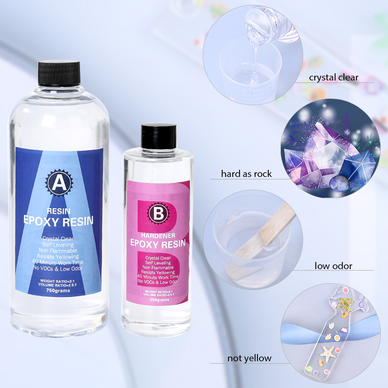 Kit Epoxy Resin kristal bening - Art Craft Stick ulasan dan harga