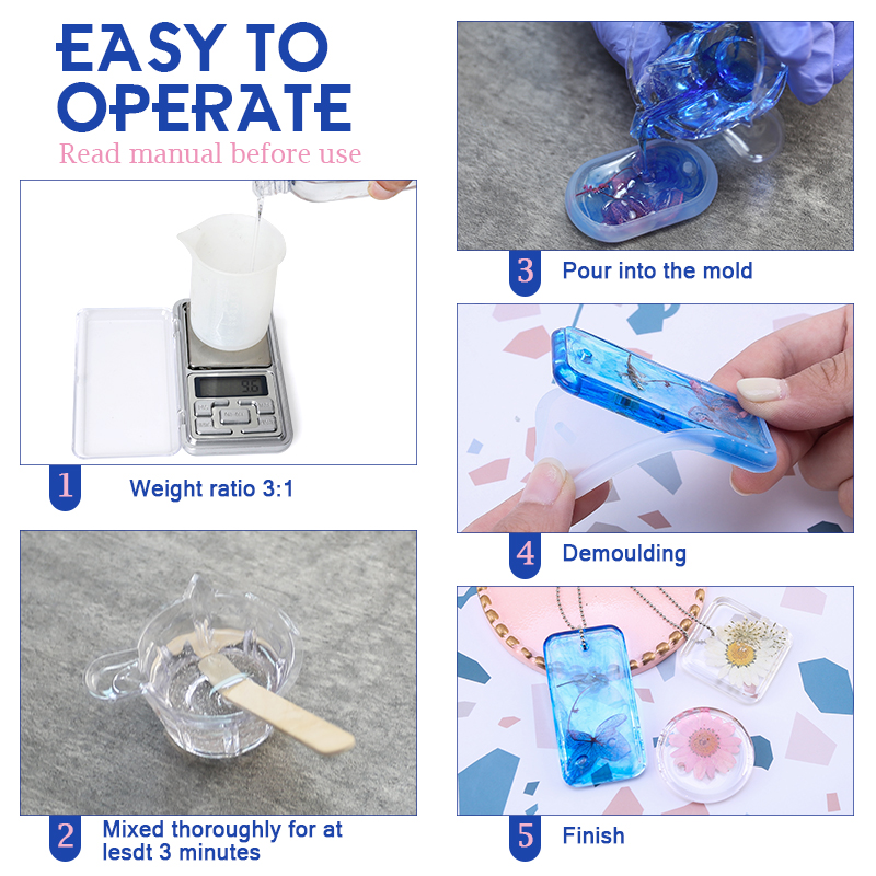 Kit Epoxy Resin kristal bening - Art Craft Stick ulasan dan harga