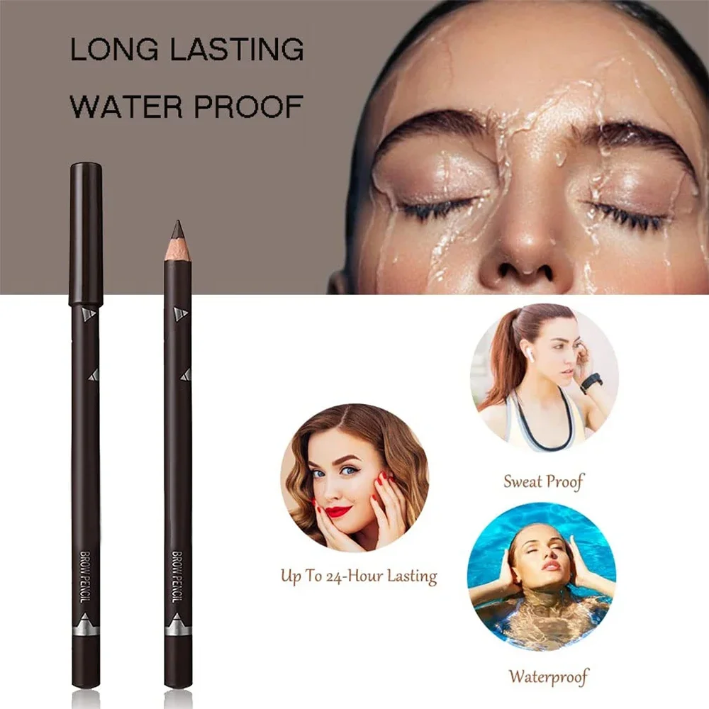 6/12 Buah Pensil Alis Mata Tah - Colored Pencil Professional ulasan dan harga
