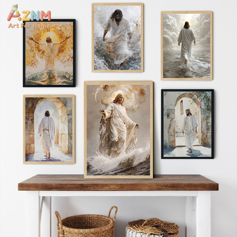 AZNM Yesus Kristus Lukisan Kan - Art Craft Toys ulasan dan harga