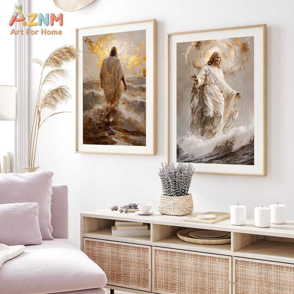 AZNM Yesus Kristus Lukisan Kan - Art Craft Toys ulasan dan harga