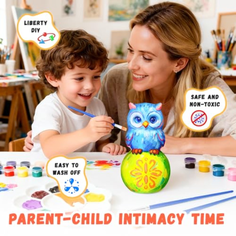 Kit Lukis Lampu Sendiri, Seni  - Art Craft Toys ulasan dan harga