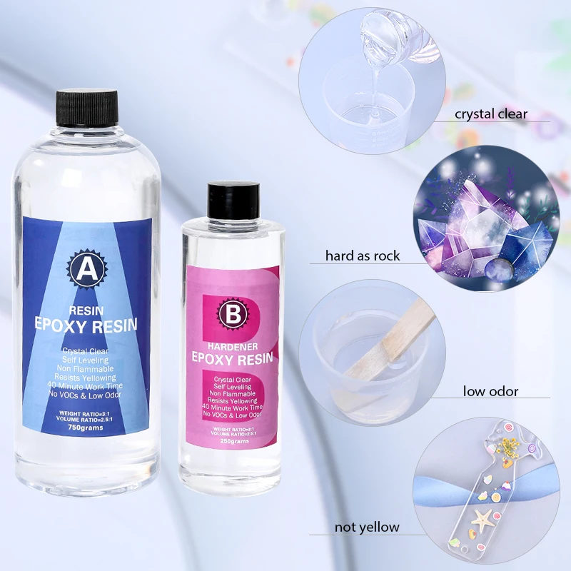 Kit Resin Epoksi Resin AB Penc - Art Craft Stick ulasan dan harga