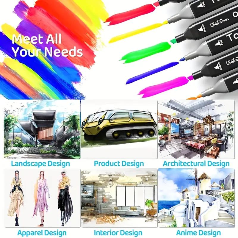 24/36/48/60/80/120/168 Warna S - Illustration Marker Set ulasan dan harga