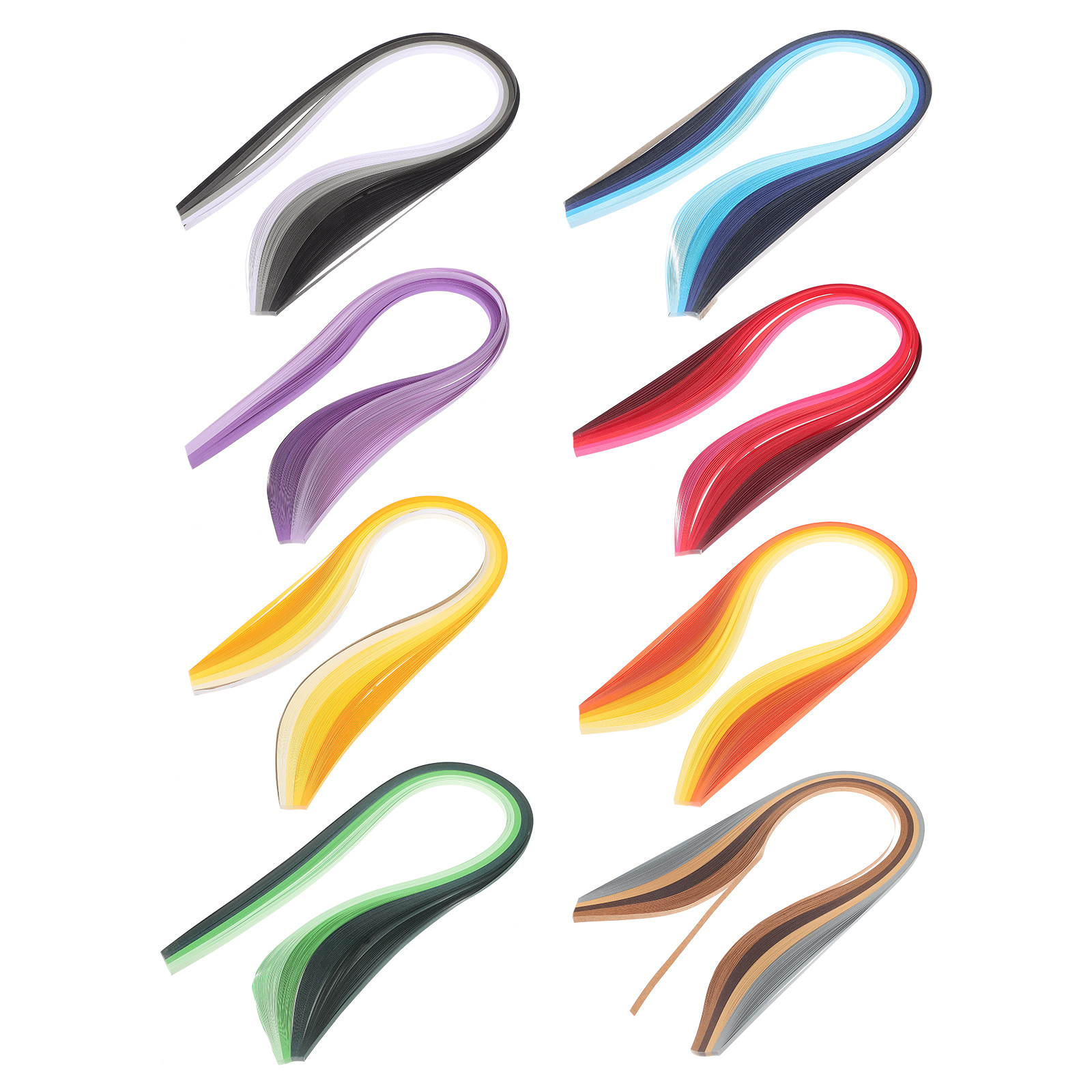 8 Gulungan Kertas Quilling War - Art Quilling Craft ulasan dan harga