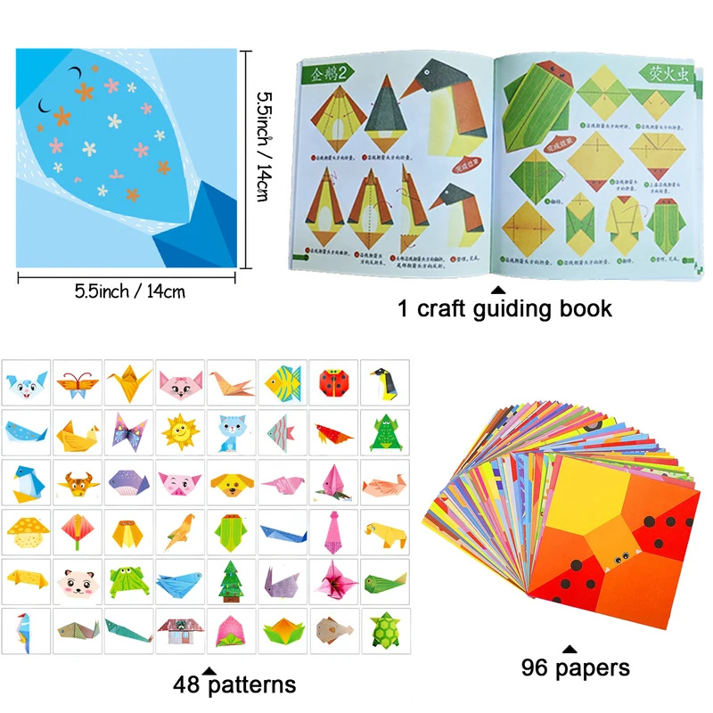 Kit Origami dengan 30/96 Lemba - Art Craft Rainbow ulasan dan harga