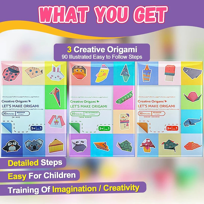 Kit Origami dengan 30/96 Lemba - Art Craft Rainbow ulasan dan harga