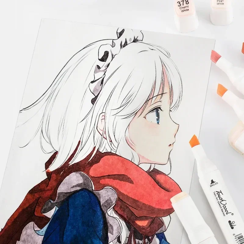 6/12/24/30 warna warna warna s - Illustration Marker Set ulasan dan harga