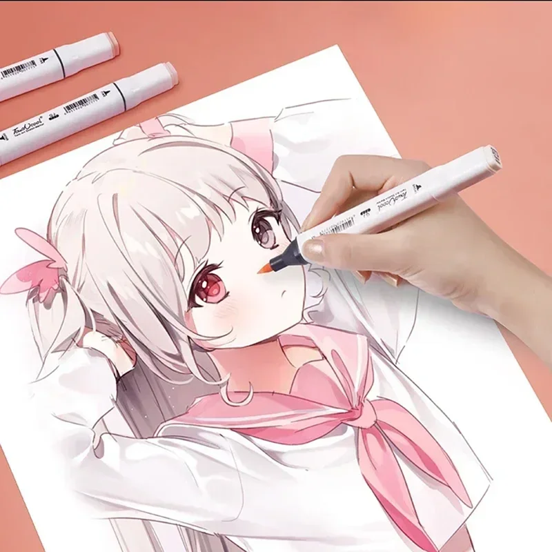 6/12/24/30 warna warna warna s - Illustration Marker Set ulasan dan harga