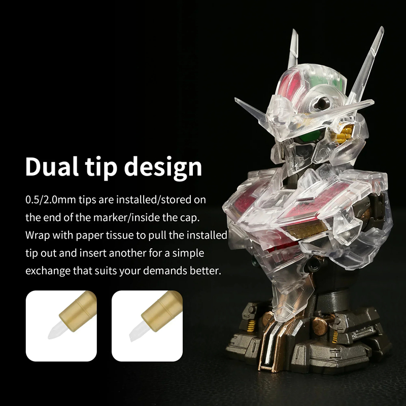 Pena Warna Metalik untuk Meluk - Illustration Marker Set ulasan dan harga