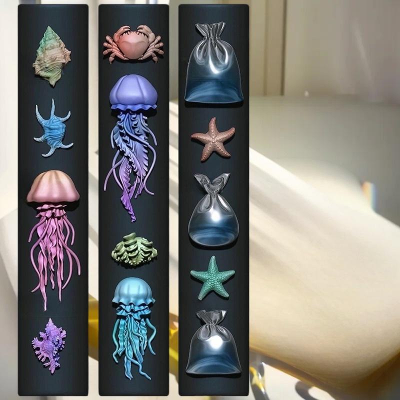 Cetakan Manikur Untuk Kerajina - Art Craft Jellyfish ulasan dan harga